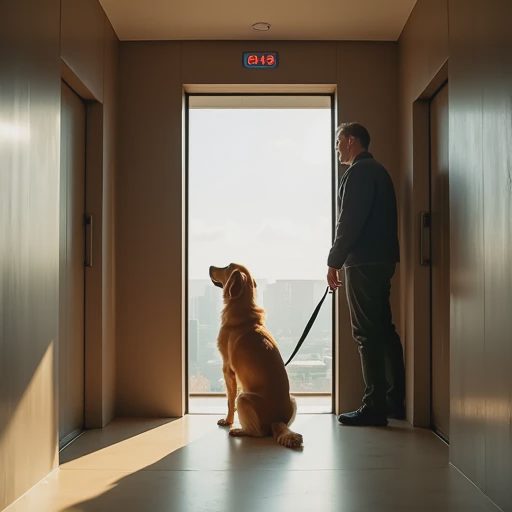 Elevator Training a Rescue Dog in a 20-Floor Building: A Week-by-Week Log