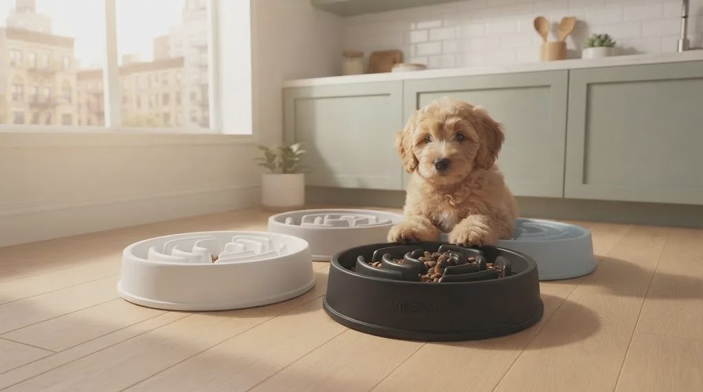 Why a Slow Feeder Dog Bowl Belongs in a New York City Apartment