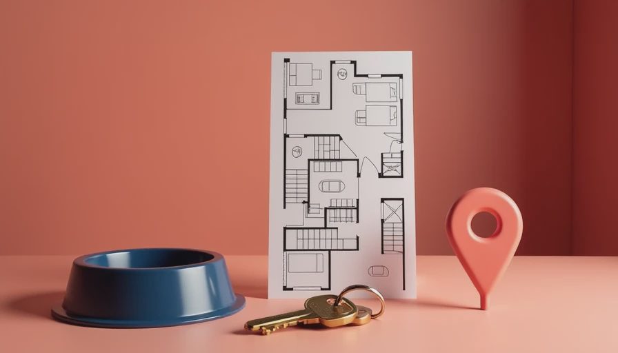 Visual context for places for rent near me pet friendly